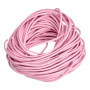 Cordon en Cuir Rose 2mm - 11 Yards pour DIY et Artisanat