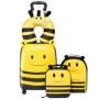 Valise Enfant VEVOR avec Sac à Dos et Accessoires - Motif Abeille