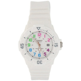 Montre Casio Femme Acier Inoxydable et Résine - Modèle LRW-200H-2BVCF