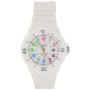 Montre Casio Femme Acier Inoxydable et Résine - Modèle LRW-200H-2BVCF