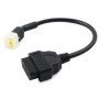 Adaptateur OBD2 6 Broches pour Moto Benelli - Câble Diagnostic Delphi