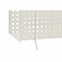 Porte-revues DKD Home Decor Naturel Métal Blanc osier (36,5 x 15 x 41 cm) 78,99 €