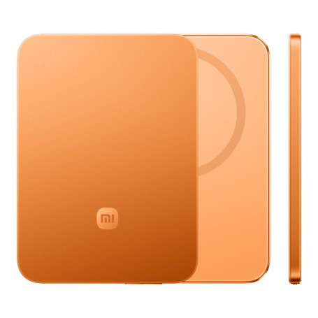 Batterie Externe Magnétique Ultra-Fine Xiaomi 5000mAh 15W Orange