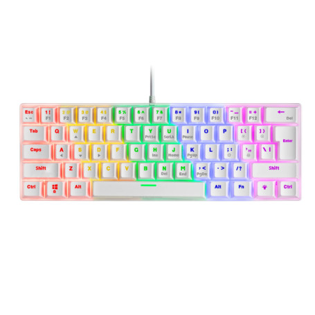 Clavier Mécanique Ultra-Compact Mars Gaming MKMINIPRO avec Éclairage RGB