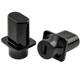 Boutons Sélecteurs Musiclily pour Guitares Telecaster - Set de 2 Noirs