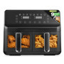 Friteuse à Air Nutrichef 8.8 L Double Panier - Cuisine Saine et Croquante