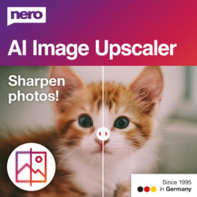 Nero AI Image Upscaler 365 - Améliorez vos Photos avec l'IA