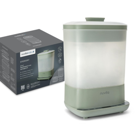Nuvita SteriDry 1088 : Stérilisateur et Séchoir 2-en-1 pour Biberons