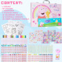 Coffret de Coloriage Peppa Pig - 137 Pièces pour Enfants