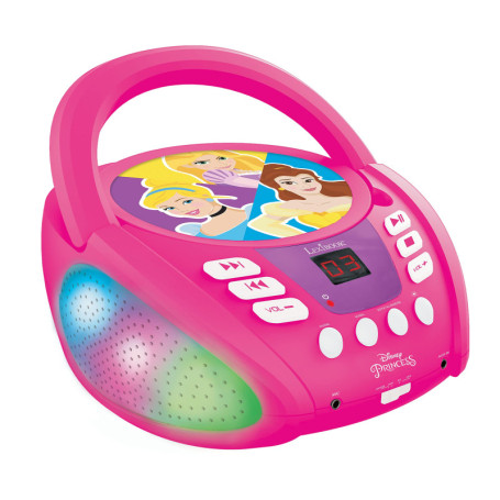 Lecteur CD Bluetooth Disney Princesses pour Enfants - Lexibook
