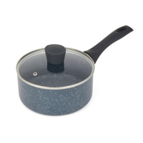 Casserole Antiadhésive 18 cm Russell Hobbs avec Couvercle en Verre