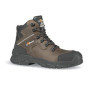 Bottes de travail U-Power Greenland S3 SRC unisexes en cuir marron