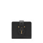 Portefeuille Compact en Cuir Noir Harwell pour Femme - Fossil