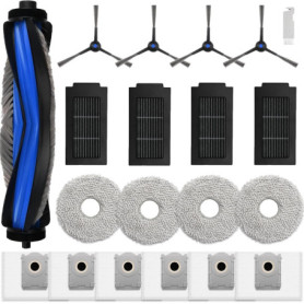Kit d'Accessoires AVAENZO pour ECOVACS DEEBOT T50 Pro Omni - 19 Pièces Complètes