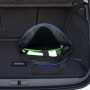 Sac de Rangement Étanche pour Câble de Charge EV - Organisateur Noir avec Détails Bleus