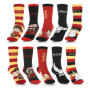 Lot de 5 Chaussettes Colorées Harry Potter - Style Poudlard pour Adultes et Adolescents