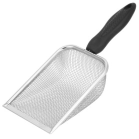 Pelle à Litière QWORK en Acier Inoxydable pour Chats et Petits Animaux