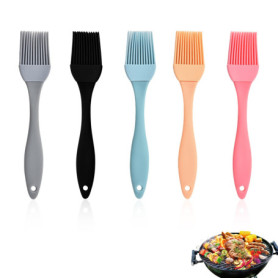 Lot de 5 Pinceaux à Pâtisserie en Silicone - Accessoires de Cuisine Pratiques