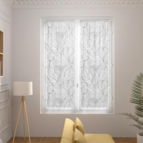 Brise Bise Végétal LOUANE 60x160 cm - Blanc