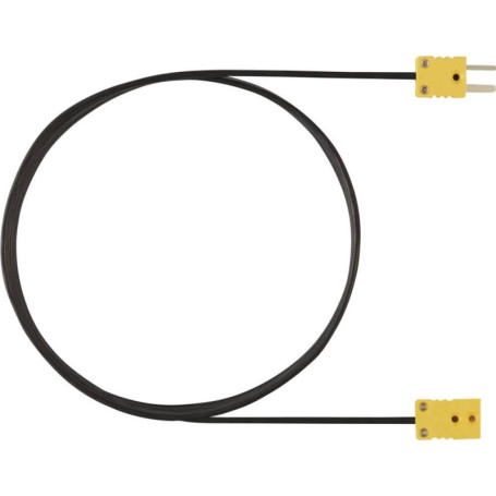 Câble d'extension Testo pour sondes thermocouple type K - 5 m