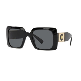 Lunettes de Soleil Versace 0VE4405 - Élégance Dorée avec Verres Gris