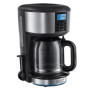 Cafetière Russell Hobbs Buckingham 10 Tasses avec Programmation et Technologie WhirlTech