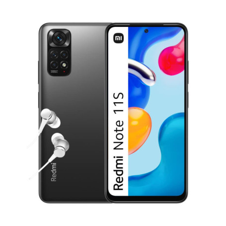Xiaomi Redmi Note 11S - Smartphone 6GB RAM, 64GB Stockage, Écran AMOLED 90Hz