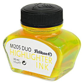 Encre Jaune Néon Pelikan M205 pour Stylos-Plume - 30ml