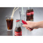Tire-bouchon Limonadier Fackelmann 11 cm avec Décapsuleur Rouge Métallisé