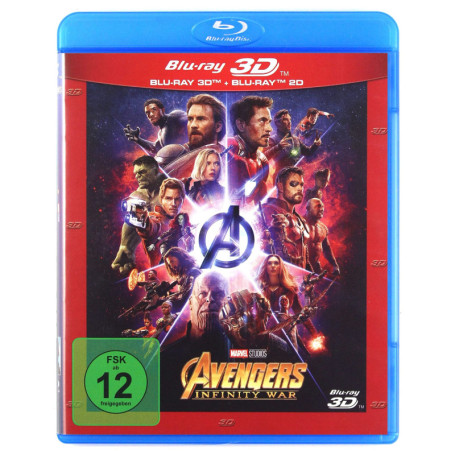 Avengers: Infinity War - Blu-ray 3D et 2D avec Audio Français