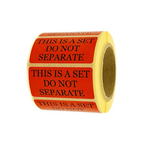 Lot de 500 Étiquettes Autocollantes d'Expédition MD Labels - 50 x 25 mm - A Ne Pas Séparer