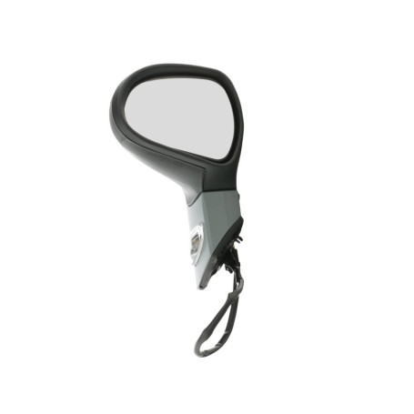 Rétroviseur Électrique Chauffant Convexe à Peindre avec Clignotant pour Peugeot 308