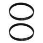 ECSiNG Lot de 2 Courroies de Distribution HTD-5M 82 Dents en Caoutchouc