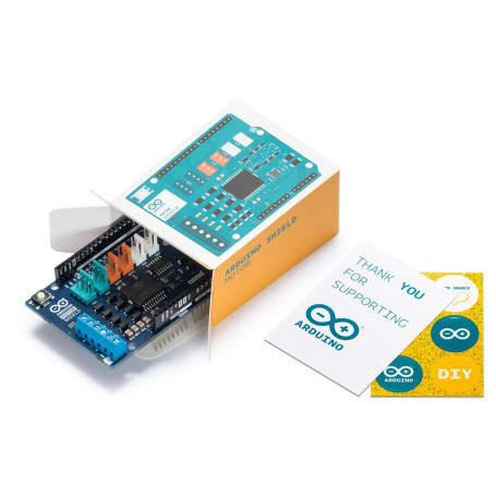 Arduino Motor Shield REV3 - Extension pour Contrôle de Moteurs CC et Pas à Pas