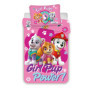 Parure de lit Paw Patrol « Girl Pup Power » pour bébé - 100 x 135 cm
