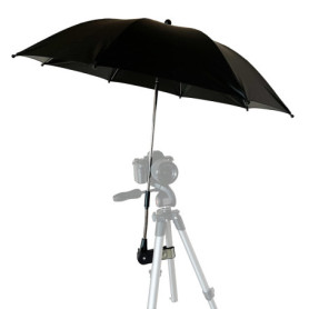 Parapluie Trépied Noir pour Photographie et Vidéo en Extérieur