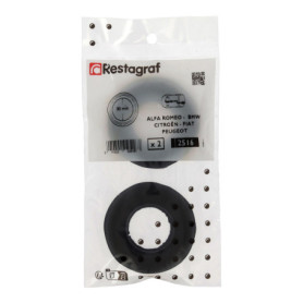 Silent Bloc d'Échappement Restagraf - 30 mm - Sachet de 2 pour Véhicules Compatibles