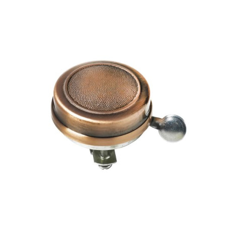 Sonnette Vintage en Acier pour Vélo et Trottinette - Finition Laiton 55mm