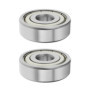 Lot de 2 Roulements de Butée 6200ZZ-C3 pour Scies à Ruban Jet