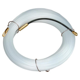 Tendeur de Câble Nylon Blanc 25m - Organisateur de Câbles Résistant