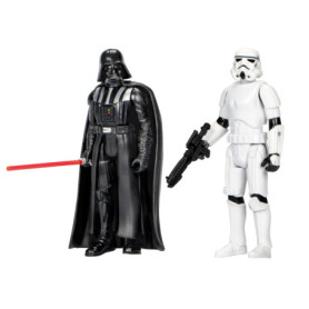 Figurines Star Wars Dark Vador et Stormtrooper - Édition Epic Hero 10 cm
