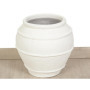 Pot de Fleurs en Terracotta Blanc - AlexandreHouse
