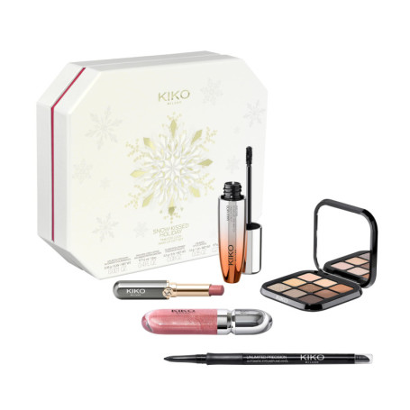 Coffret Maquillage KIKO Milano Snow-Kissed Holiday avec Mascara et Palette