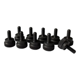 Vis Moletées M3 PrecisionGeek - Lot de 10 pour Mécanique et Bricolage