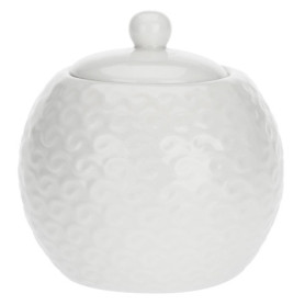 Sucrier en Porcelaine Blanc - Capacité 300 ml