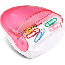 Support Magnétique Rose pour Trombones - Organisateur de Bureau BITOSEE