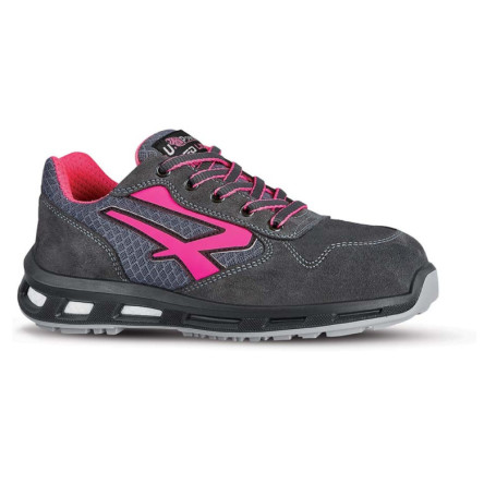 Chaussures de sécurité Upower Verok S1P SRC pour adultes - Rose
