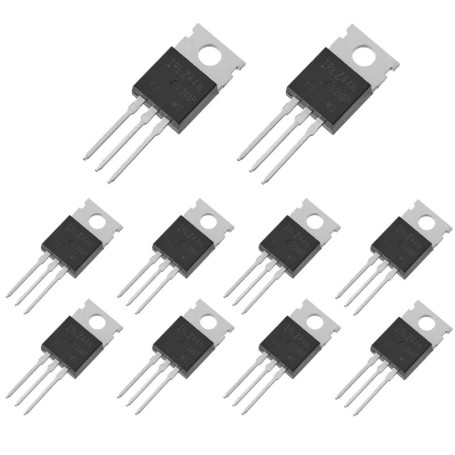 Pack de 10 Transistors MOSFET IRLZ44N à Canal N - 55V 47A