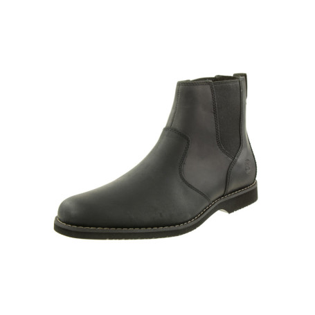 Bottes Chelsea Timberland Woodhull pour Homme - Confort et Élégance en Noir