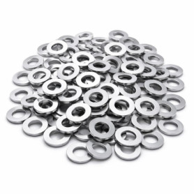 Pack de 50 rondelles M6 en acier inoxydable - Résistantes à la corrosion